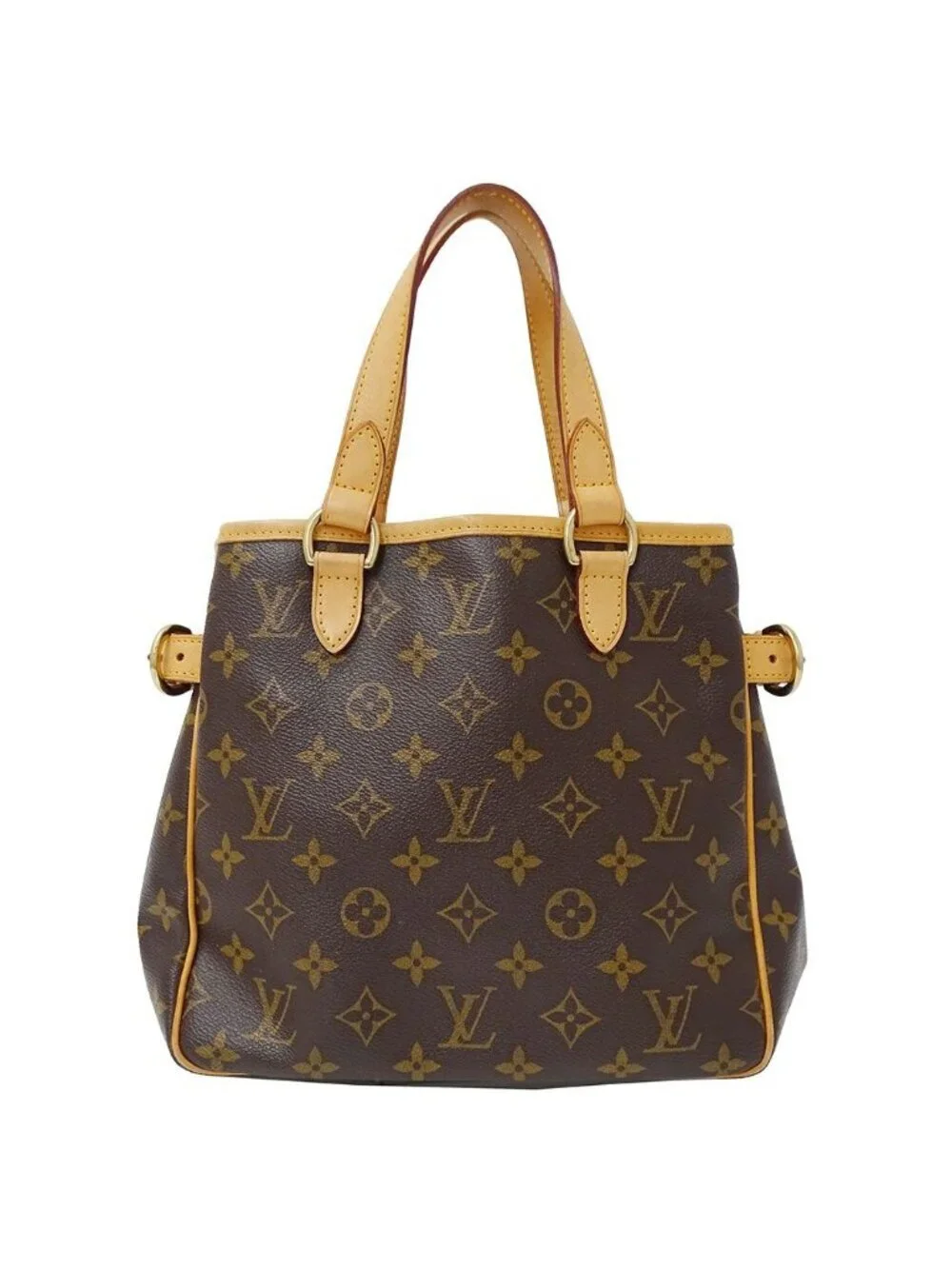 Louis Vuitton Tote Monogram Canvas Batignolles Brown Handbag Going Out Adults